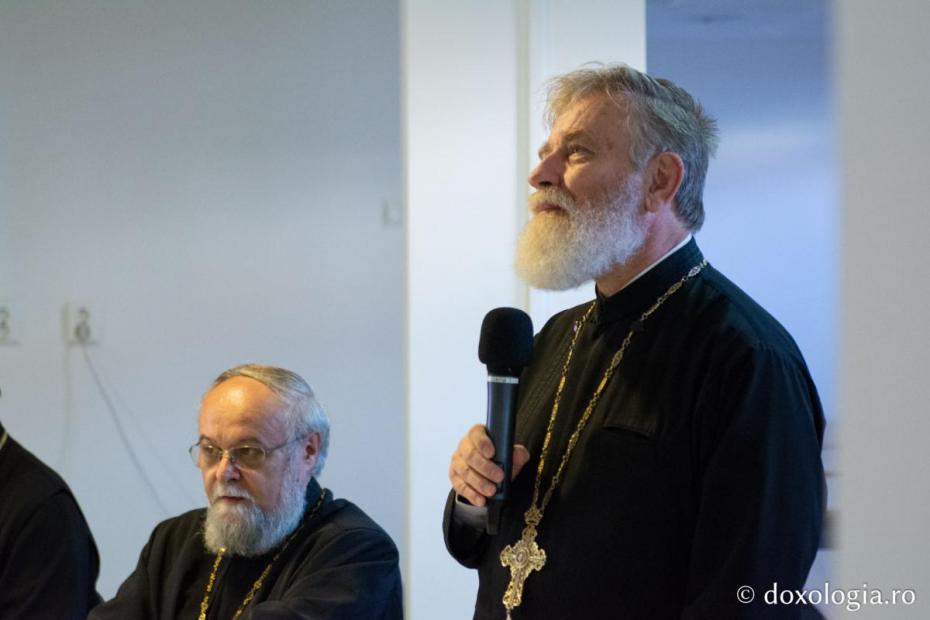Pr. prof. univ. dr. Ion Vicovan, decanul Facultății de Teologie Ortodoxă „Dumitru Stăniloae” din Iași, îndrumătorul celor două lucrări / Foto: Mihail Vrăjitoru